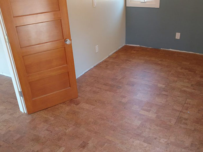 Cork Flooring<br>New Installation