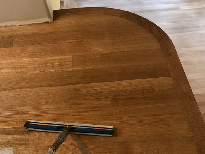 White Oak Rift / Quartered Plank<br>Installation & Finish 